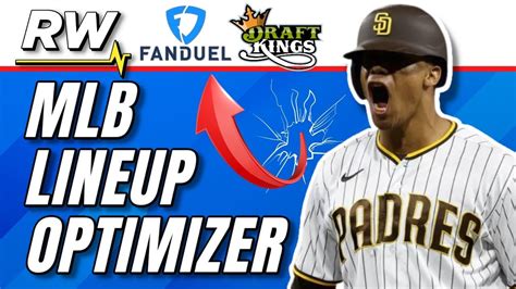 rotowire optimizer mlb.